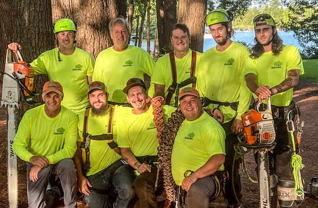 The Pinnacle Tree Professional Arborists team.